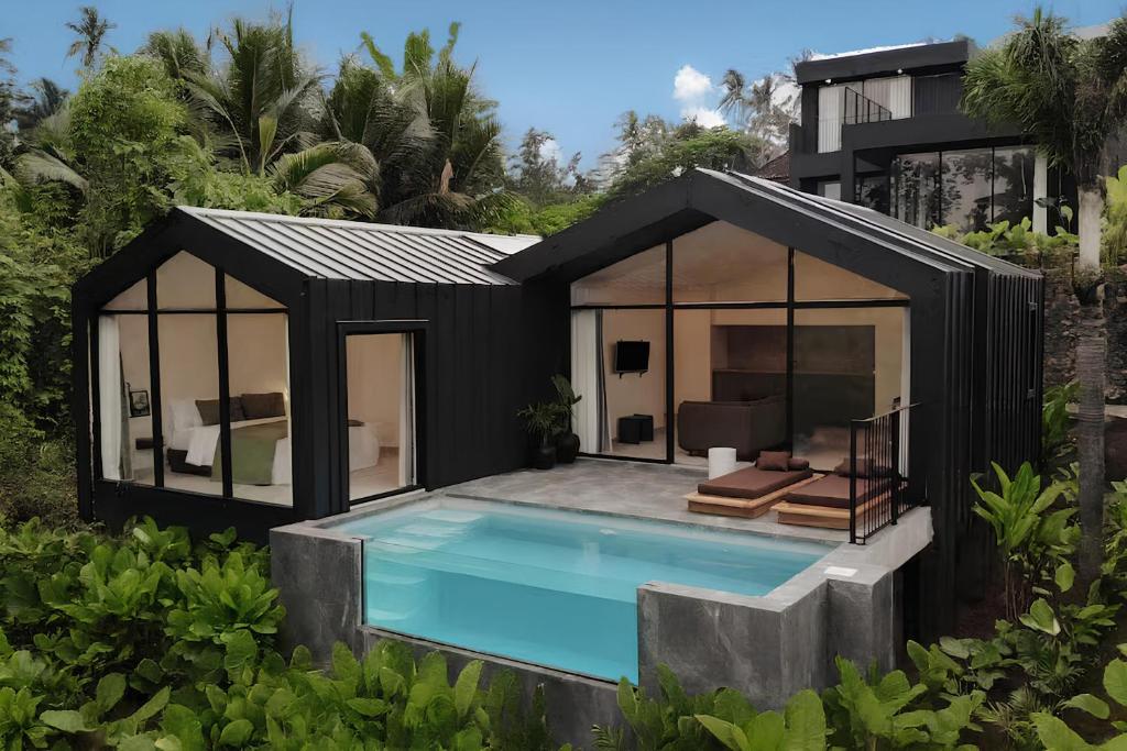 Bazén v ubytování Prana Ubud nebo v jeho okolí