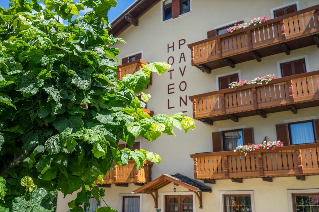 Balkón nebo terasa v ubytování Hotel Pavone