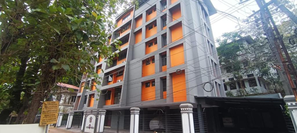 Bangunan di mana terletaknya apartmen