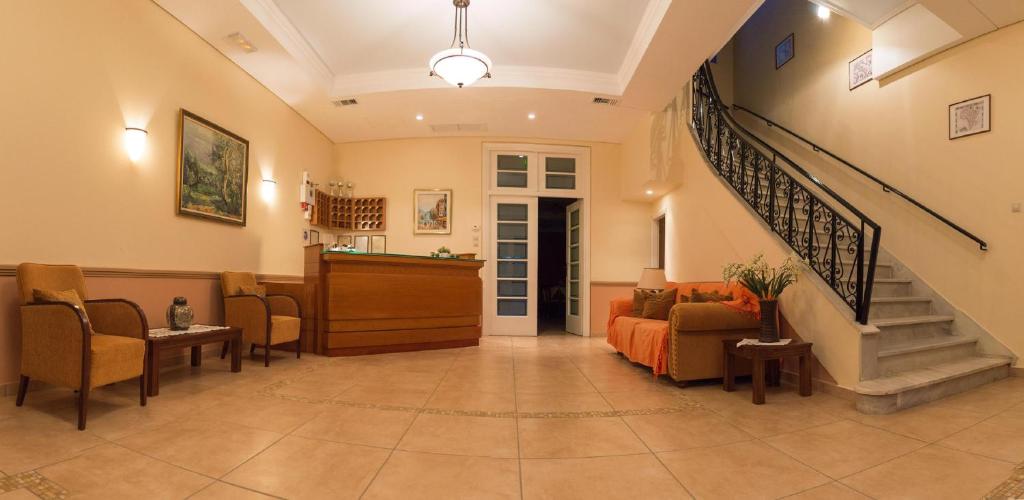 Posezení v ubytování Hotel Oiti