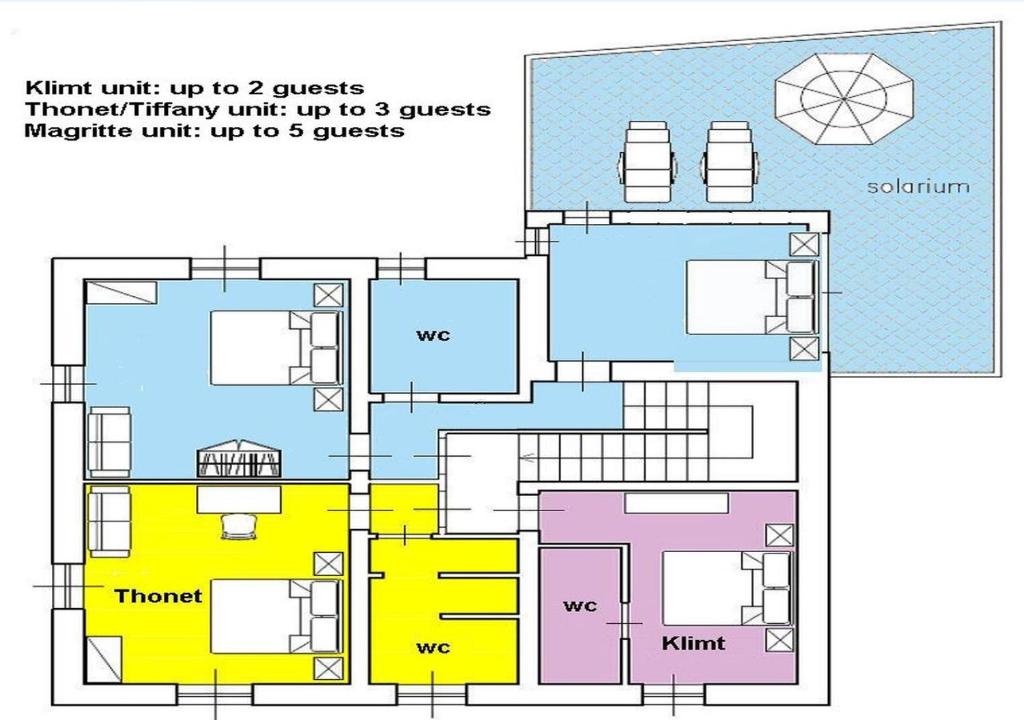 Villa Liberty B&B - Suite With Terrace