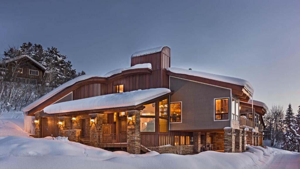 Το Winter Castle North τον χειμώνα