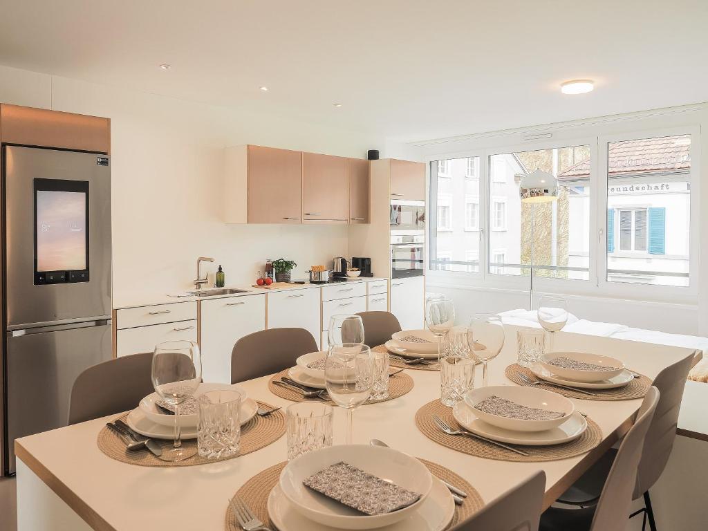 Modernes Hostel, Privatzimmer in Shared Apartment, 6min zur Olma Messe