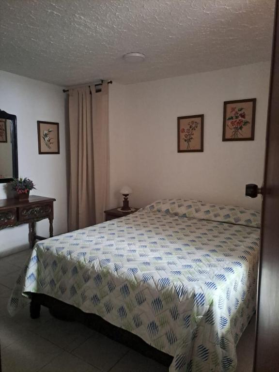 Postel nebo postele na pokoji v ubytování Alojamientos Amandita