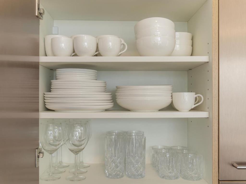 Modernes Hostel, Privatzimmer in Shared Apartment- 6min zur Olma Messe - Resim 26