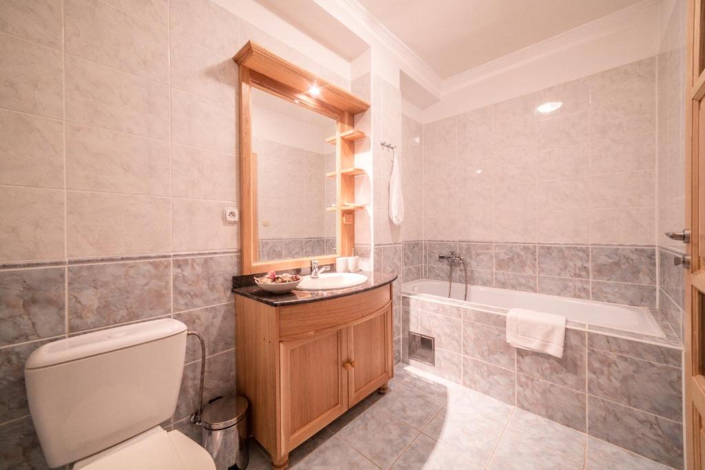 Koupelna v ubytování Hotel Diana
