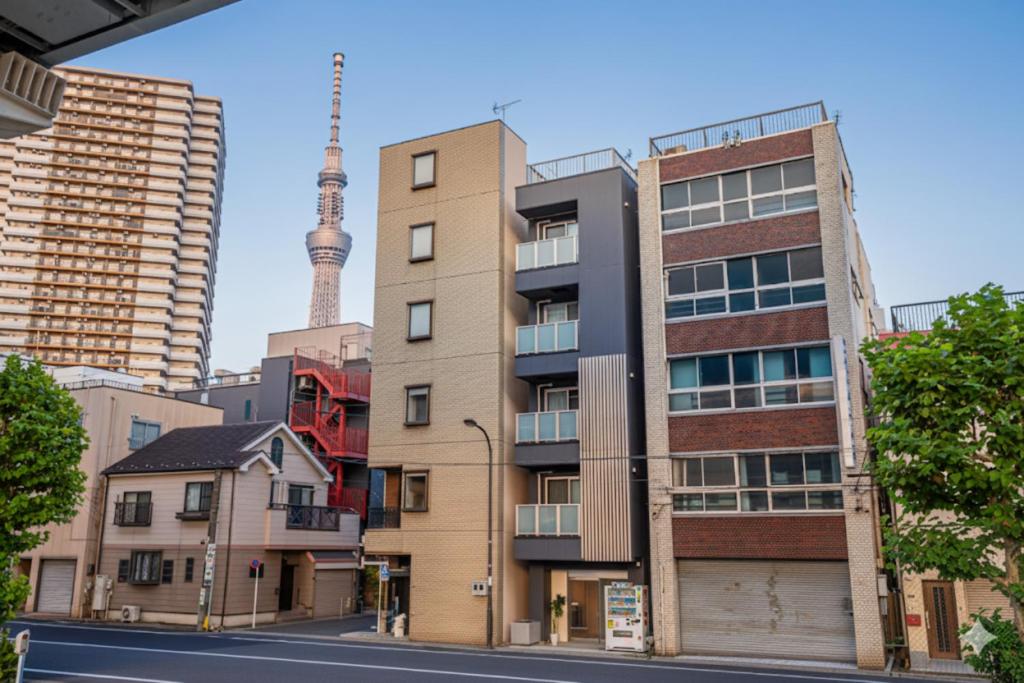 Riverview APT, Asakusa-Skytree Area, 4-min to Metro