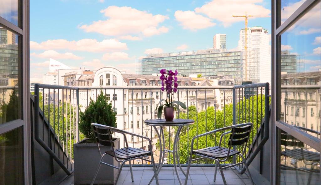 Balkón nebo terasa v ubytování Hotel Augusta Am Kurfürstendamm