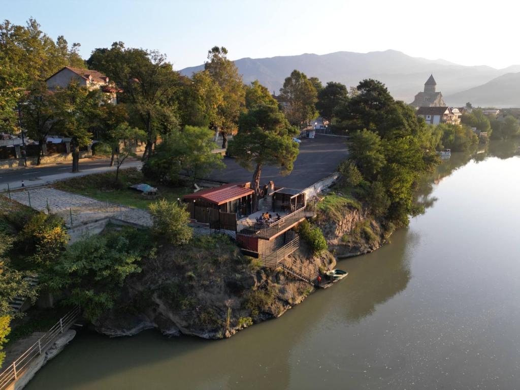 Un paisaje natural cerca de la casa vacacional