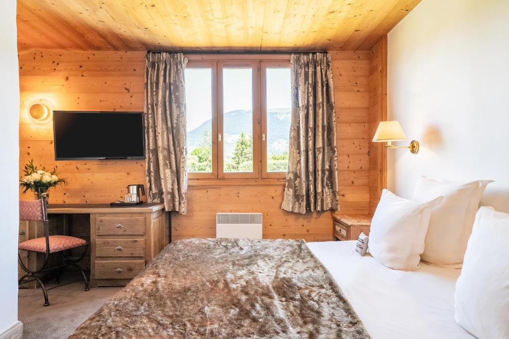 La Maison Hôtel Les Peupliers - Tweepersoonskamer Met Uitzicht Op De Vallei
