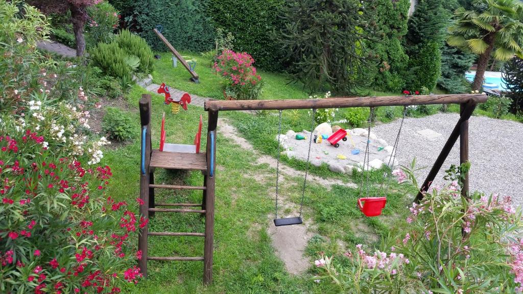 Zahrada ubytování Pension Weinberg