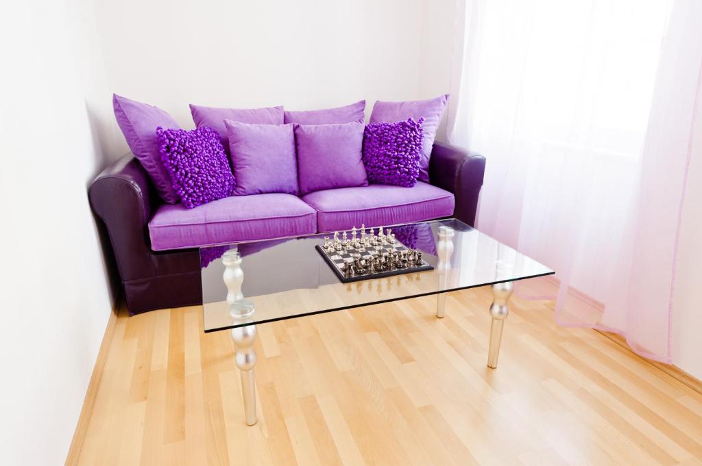 Posezení v ubytování VOX Design Hotel