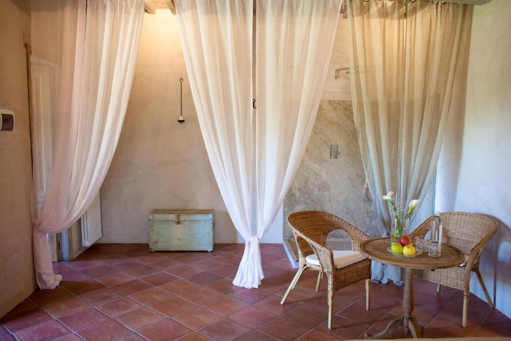 Posezení v ubytování Agriturismo Humile
