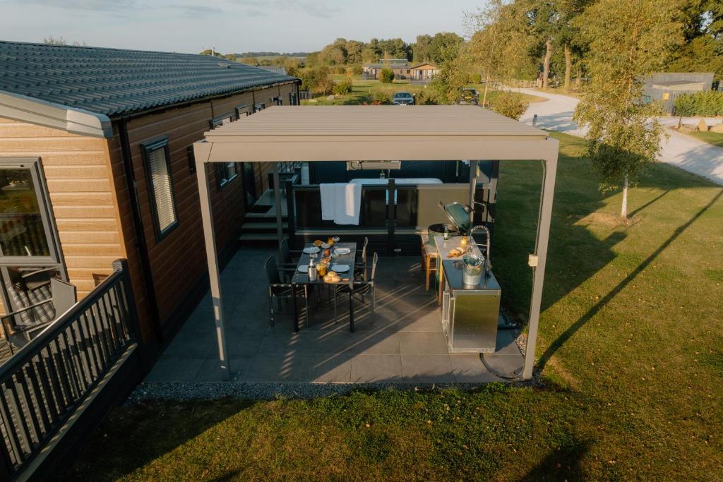 Tòa nhà nơi công viên nghỉ dưỡng tọa lạc