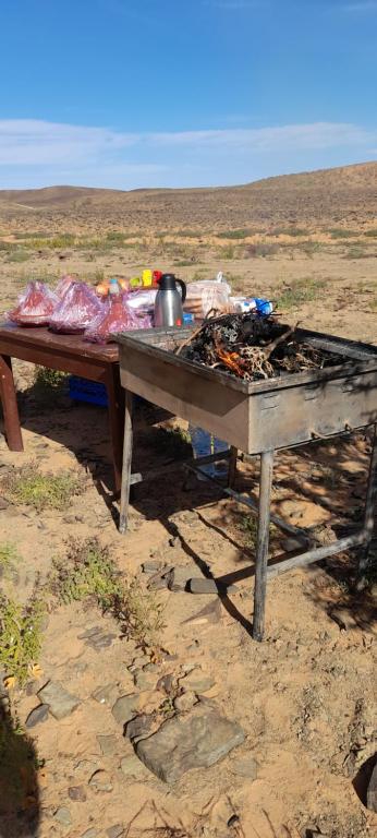 Un paisaje natural cerca del camping de lujo