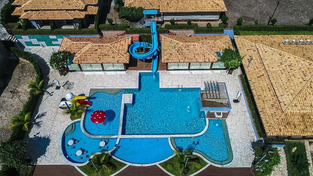 Bazén v ubytování A fazenda Lindomar Gonçalves nebo v jeho okolí