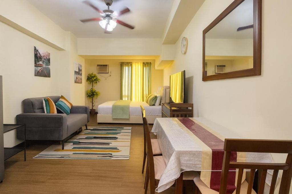 Χώρος καθιστικού στο La Verti Residences 1524