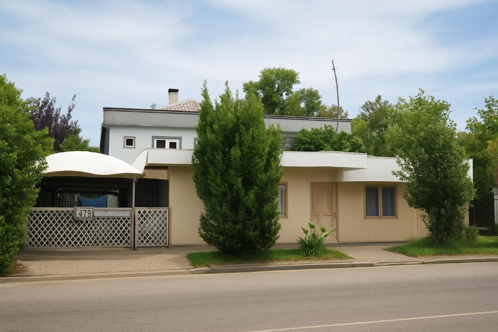 Budova, kde se penzion nachází