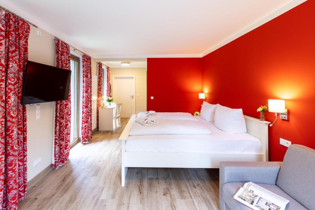 Café Wildau Hotel & Restaurant am Werbellinsee - Comfort Double Room With Lake View In Guesthouse
