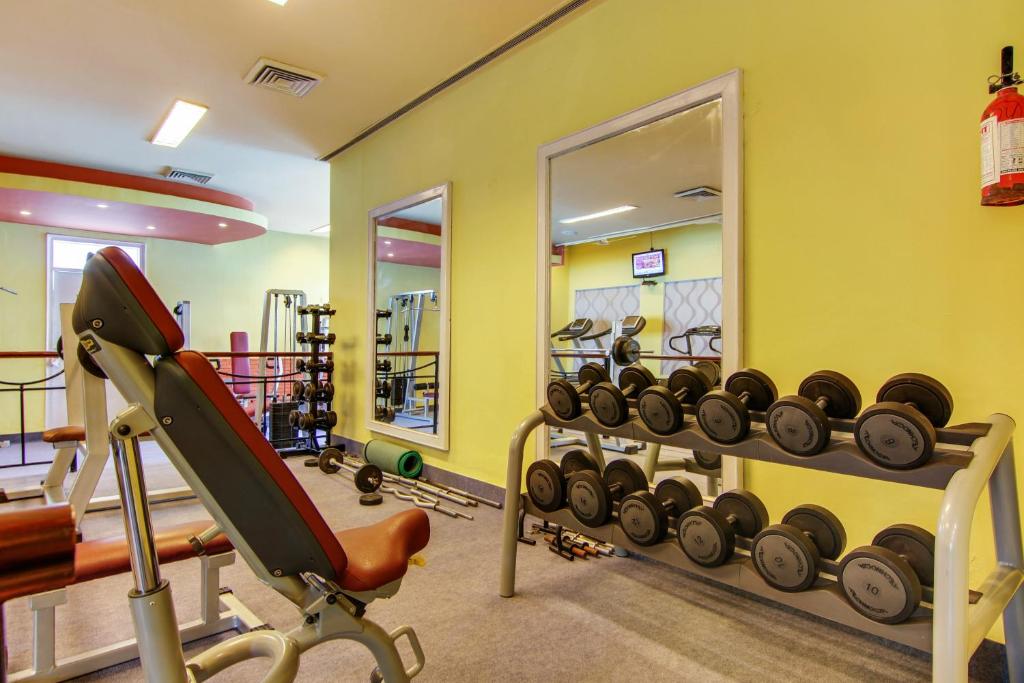 Fitness centrum a/nebo fitness zařízení v ubytování Vibe By The LaLiT Traveller