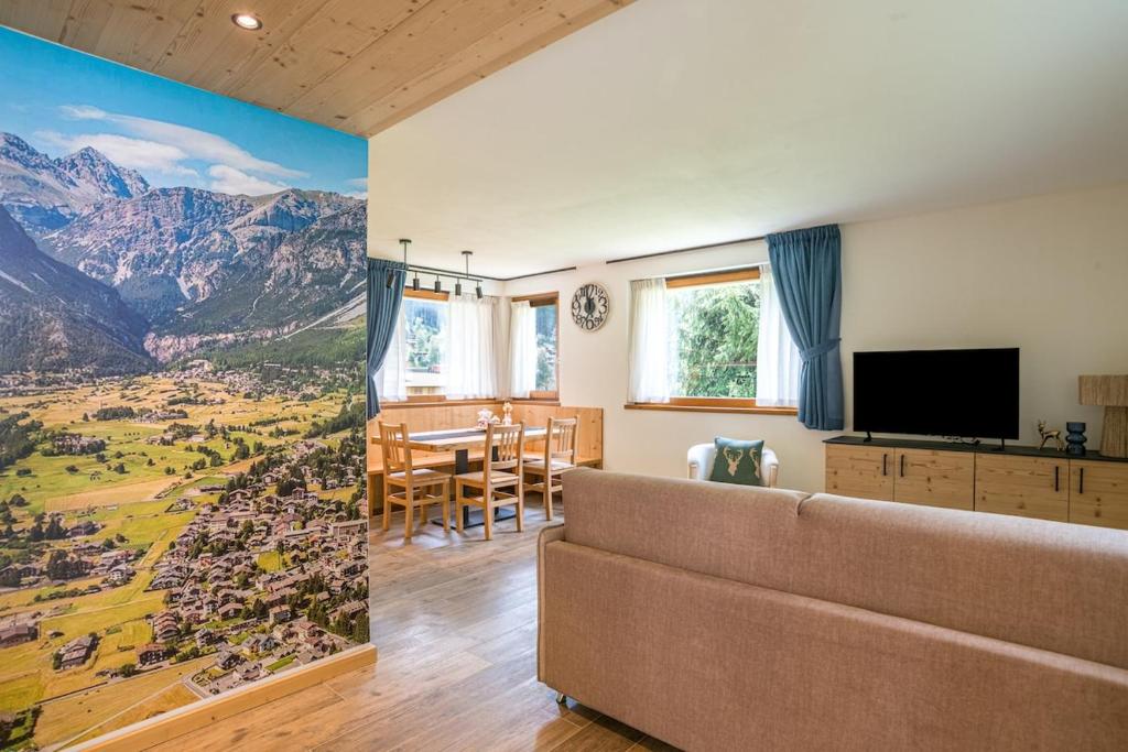 Γενική θέα στο βουνό ή θέα στο βουνό από  αυτό το διαμέρισμα