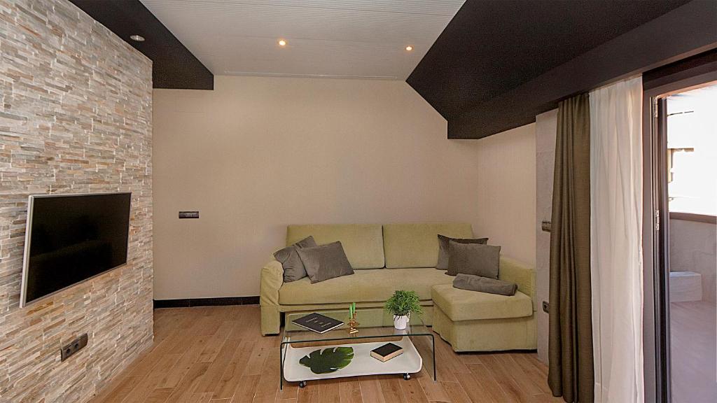 Posedenie v ubytovaní Apartamentos Suites Oficentro Deluxe