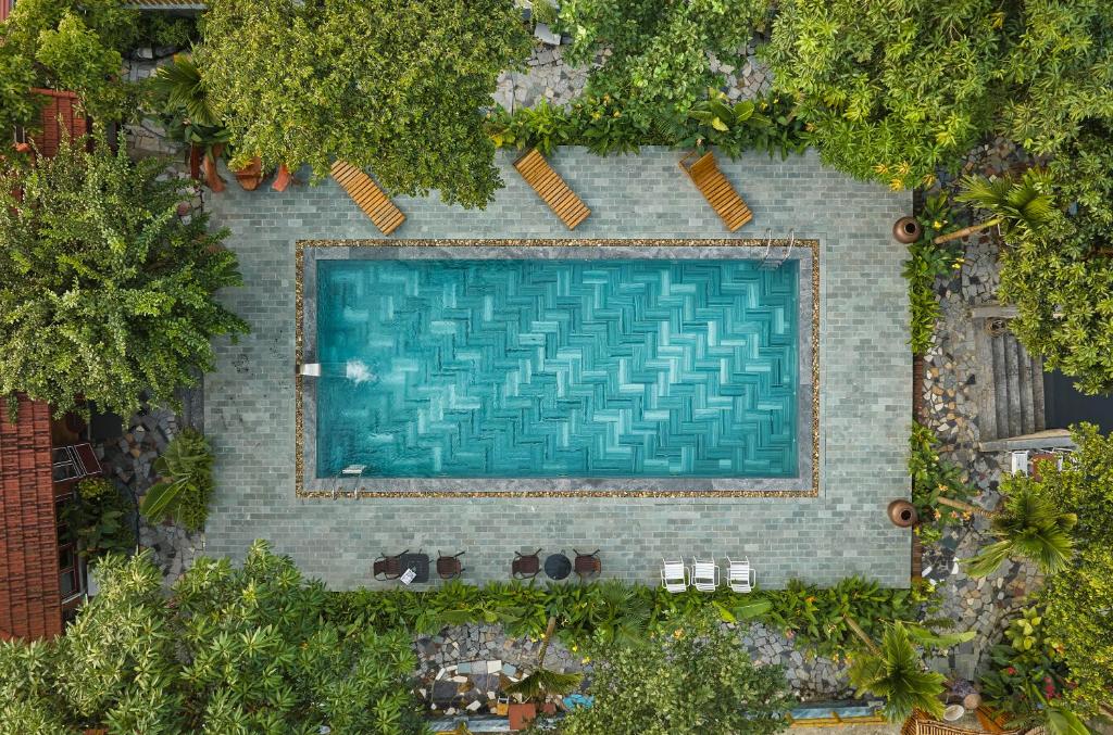 Πισίνα στο ή κοντά στο Tamcoc Moon An Bungalow & Restaurant