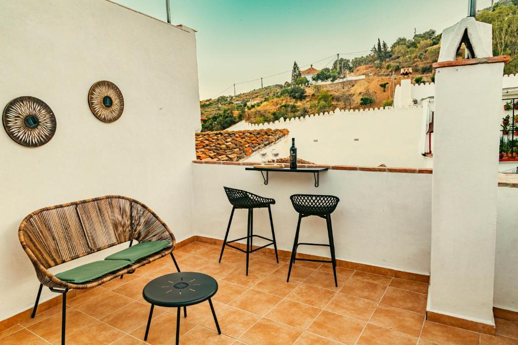 Μπαλκόνι ή βεράντα στο La casita del búho