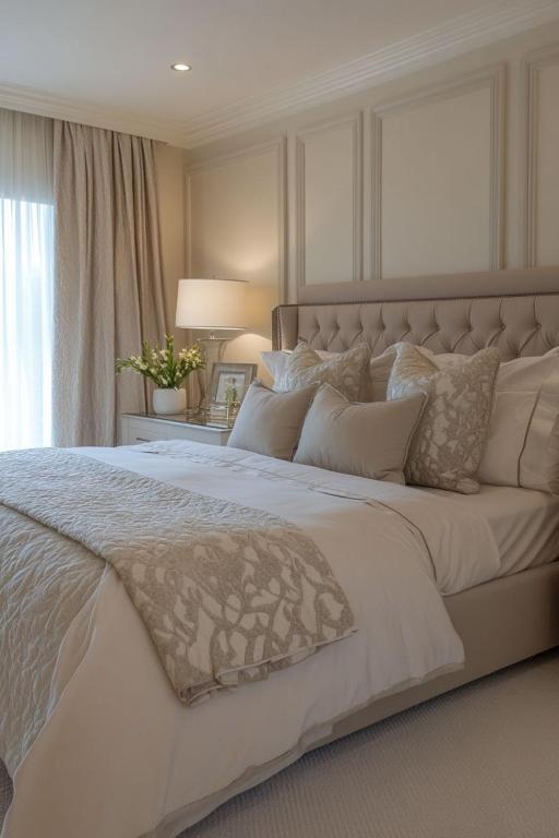 Ένα ή περισσότερα κρεβάτια σε δωμάτιο στο BHotel