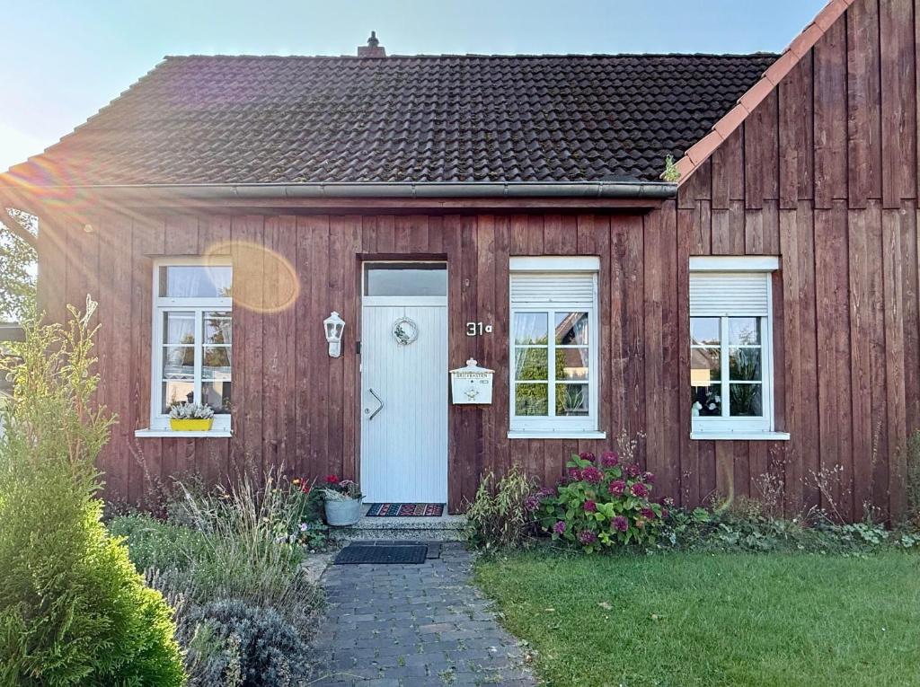 Κήπος έξω από το Heide-Ferienwohnung-Soltau