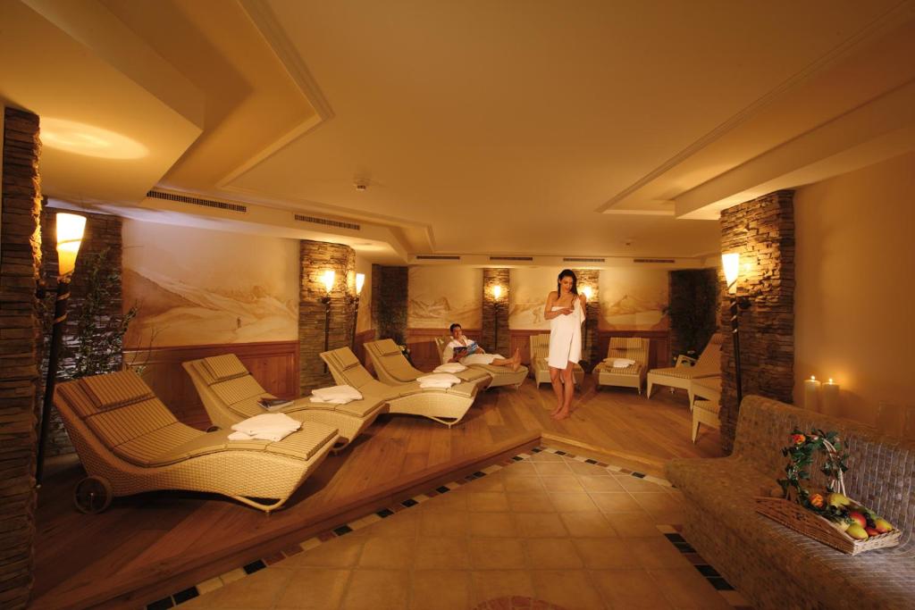 Posezení v ubytování Hotel Büntali