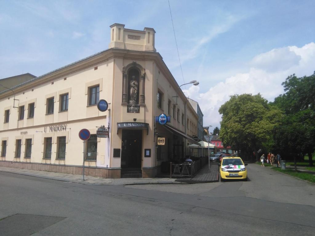 Budova, kde se penzion nachází