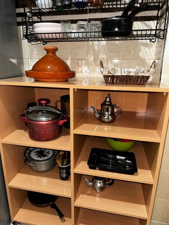 Kuchyň nebo kuchyňský kout v ubytování Cozy apartment