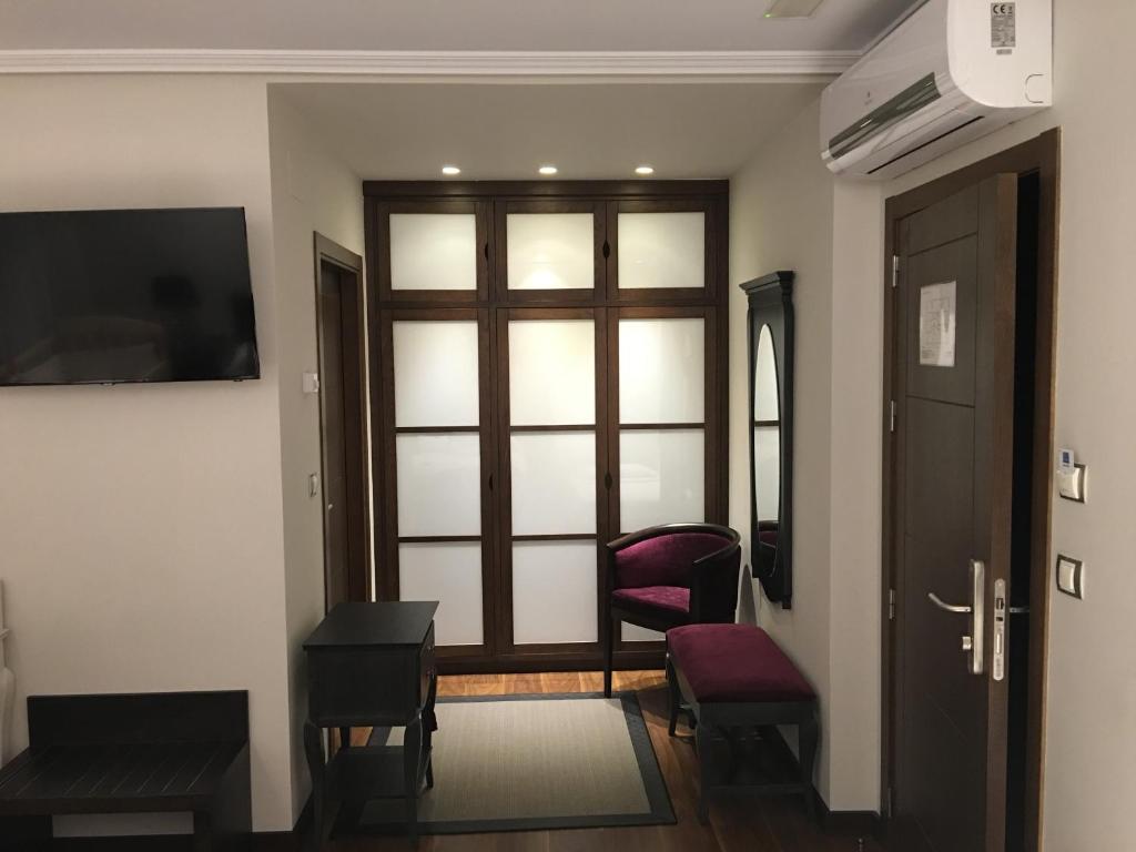 Posezení v ubytování Hotel Calzada