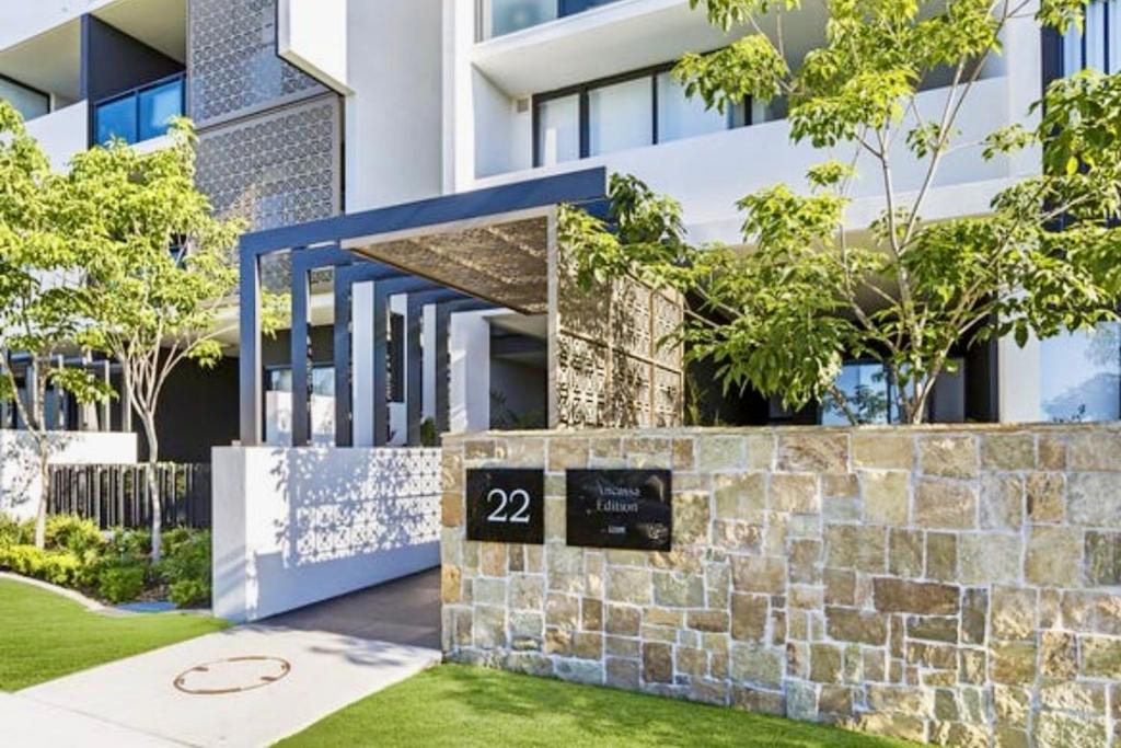 a rendering of the entrance to a building at Luxe Retreat in Brisbane
