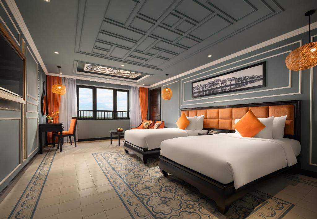 Phòng Deluxe 1 Giường đôi hoặc 2 Giường đơn với Cửa sổ