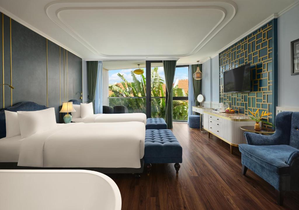 Phòng Premier Deluxe Nhìn Ra Vườn