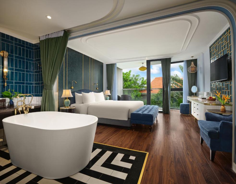 Phòng Premier Deluxe Nhìn Ra Vườn