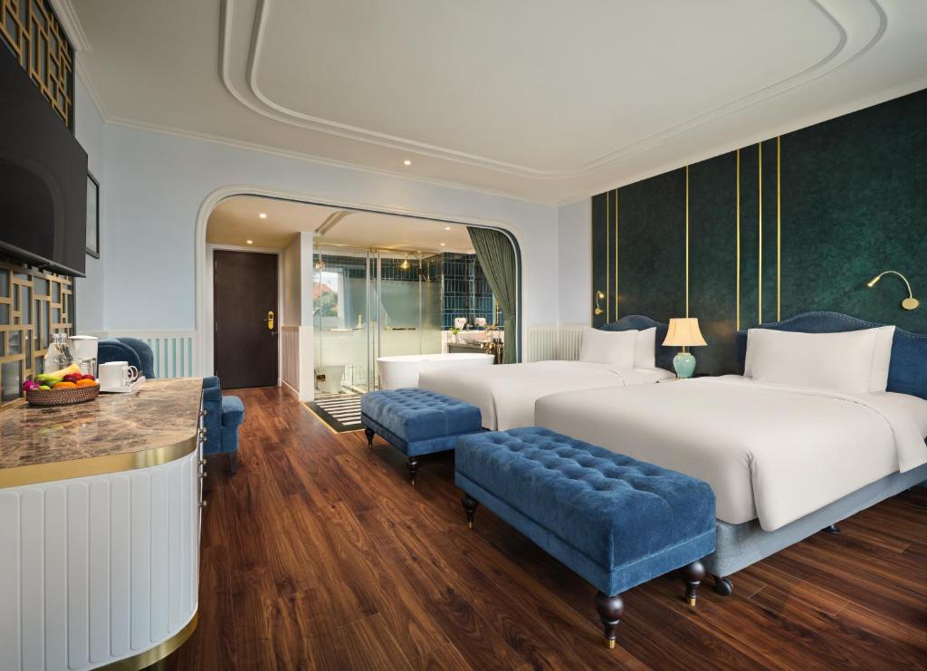 Phòng Premier Deluxe Nhìn Ra Vườn