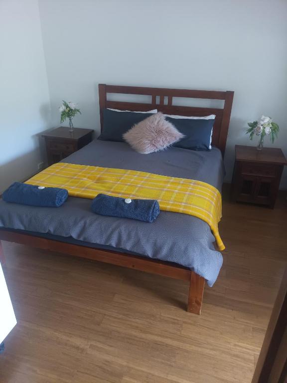 Ένα ή περισσότερα κρεβάτια σε δωμάτιο στο Mt Remarkable Hotel