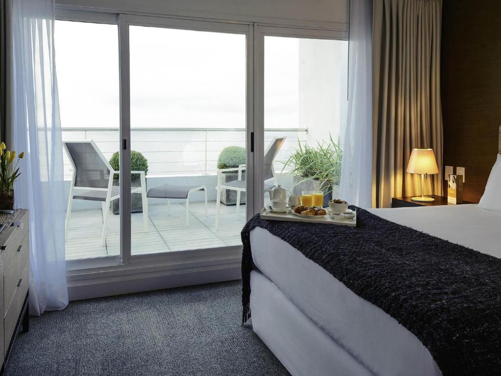 Katil atau katil-katil dalam bilik di Mercure Montevideo Punta Carretas