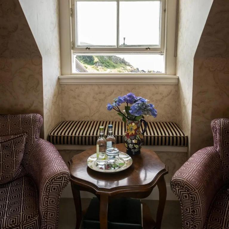 Knockinaam Lodge - Double Or Twin Room With Partial Sea View