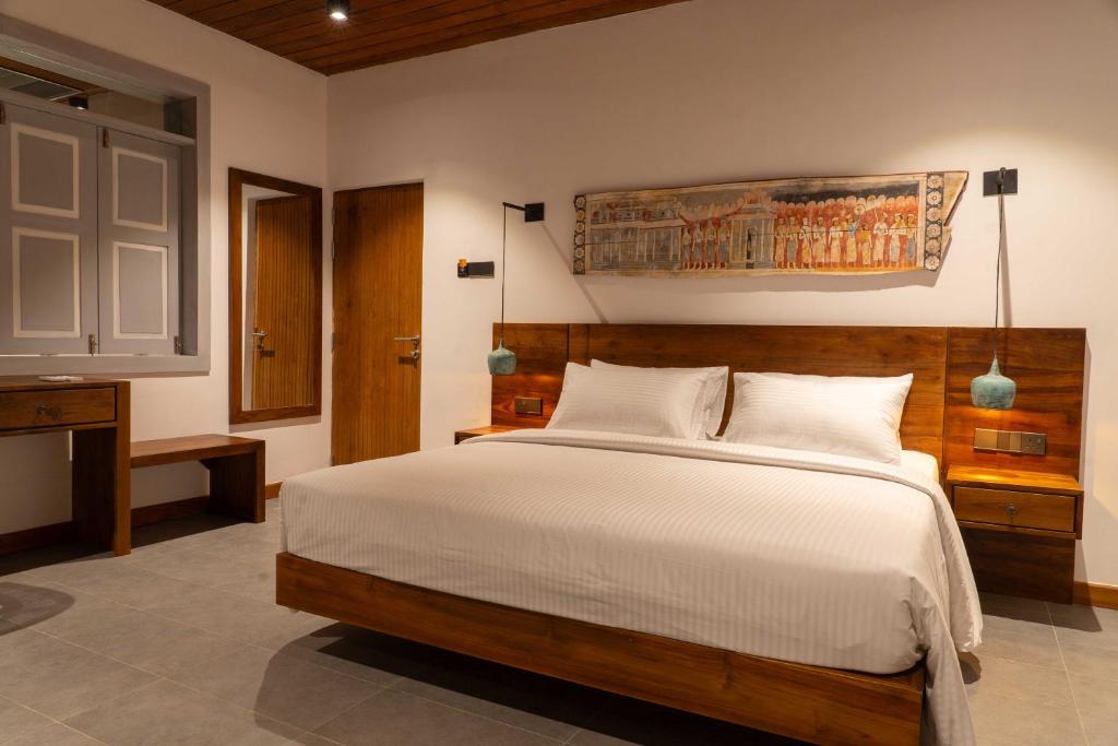 Ένα ή περισσότερα κρεβάτια σε δωμάτιο στο Kings Grove