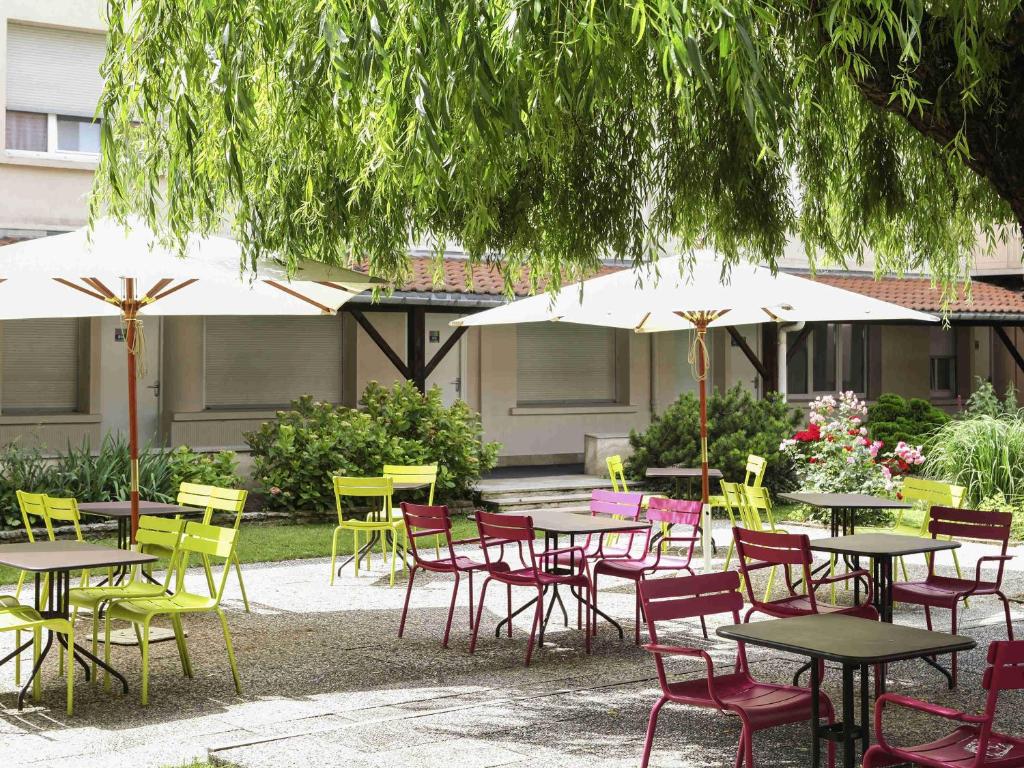 Zahrada ubytování ibis Styles Nancy Centre Gare