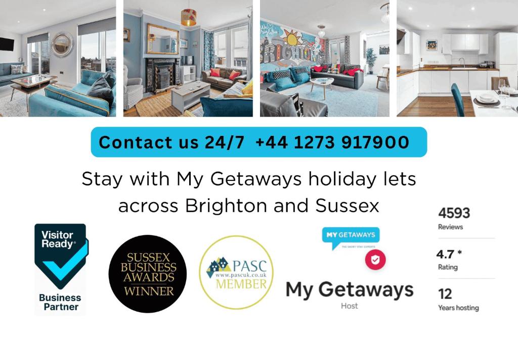 Fotografie z fotogalerie ubytování On the Water 5 with Free Parking By My Getaways v destinaci Brighton & Hove