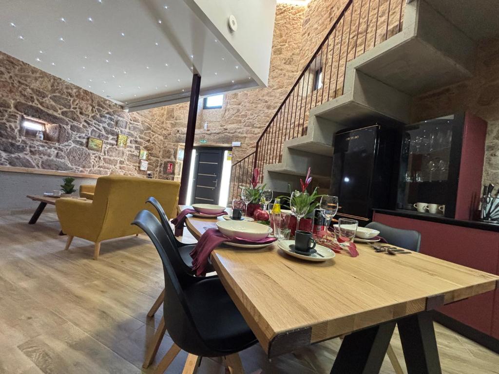 Posezení v ubytování Casa estilo rural en Beluso,Boiro BY CRISTIANYTAMARA