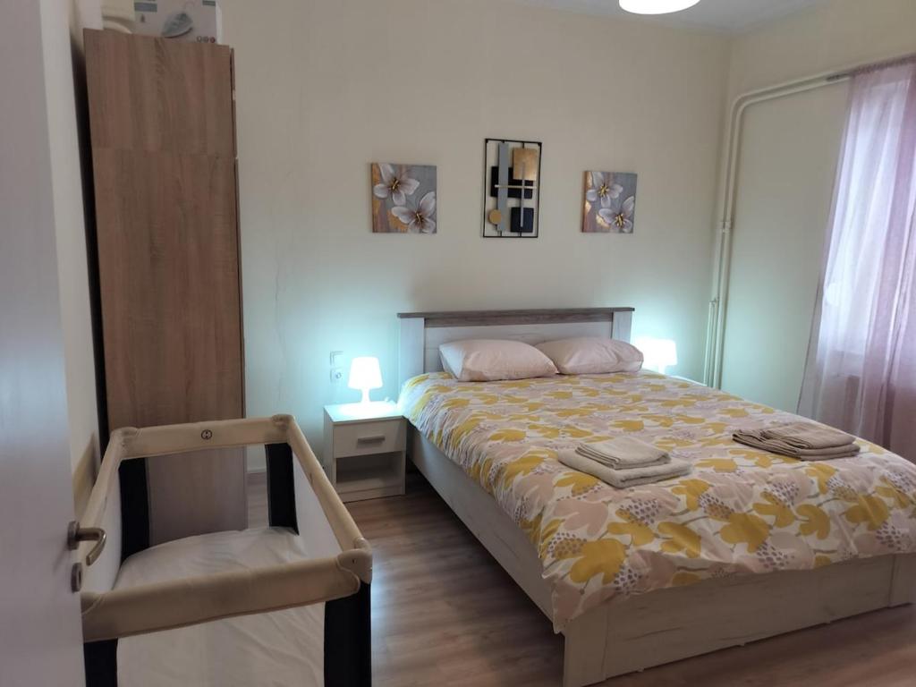 Postel nebo postele na pokoji v ubytování G P Comfortable accommodation