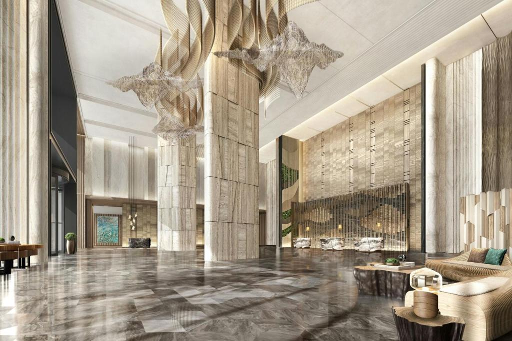 Χώρος καθιστικού στο The Westin Yichang