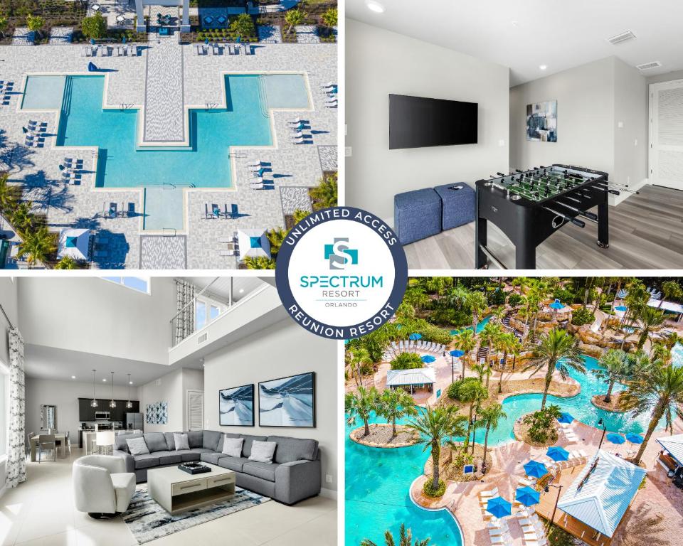 Fresh Look at Upscale Condo With Foosball Table Near Disney With Resort Waterpark