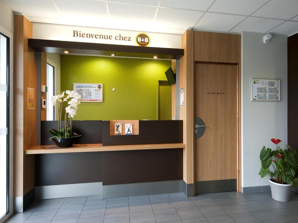 Vstupní hala nebo recepce v ubytování B&B HOTEL Lyon Eurexpo Chassieu